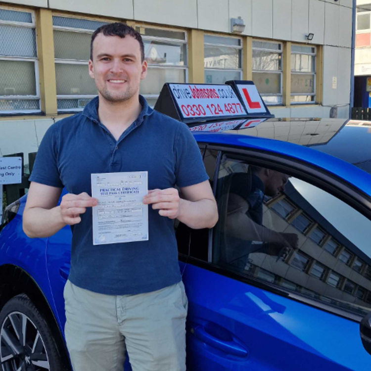 Tottenham Driving Test Centre driveJohnson's