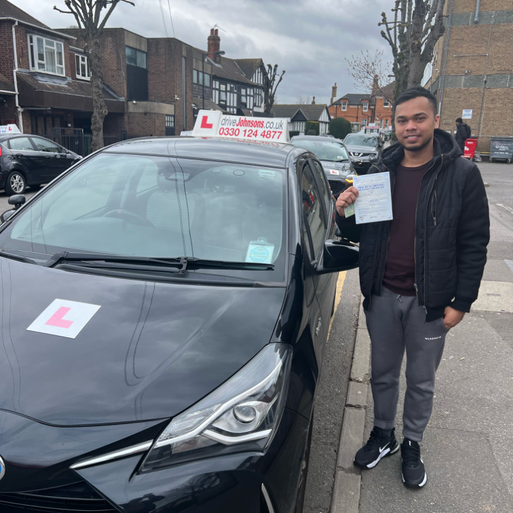 Chingford Driving Test Centre driveJohnson