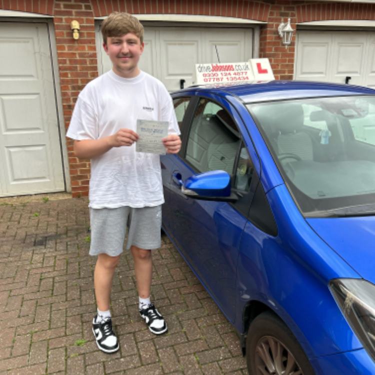 Milton Keynes Bletchley test centre driveJohnson