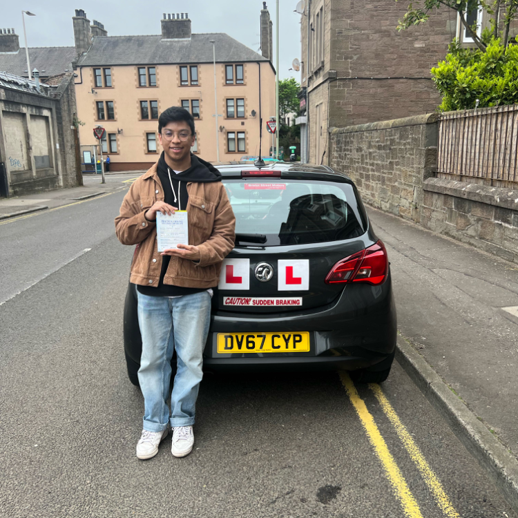 Dundee Driving Test Centre driveJohnson's