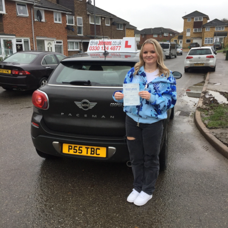 Milton Keynes Bletchley test centre driveJohnson