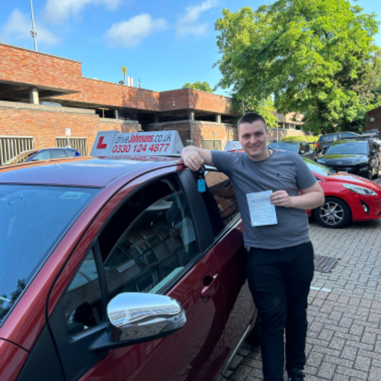 St Albans Driving Test Centre driveJohnson