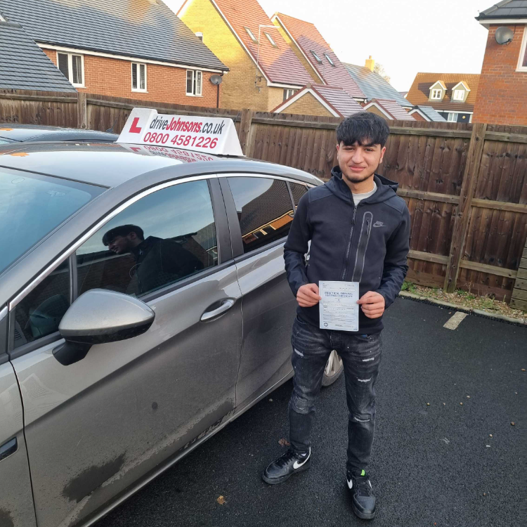 Milton Keynes Bletchley test centre driveJohnson