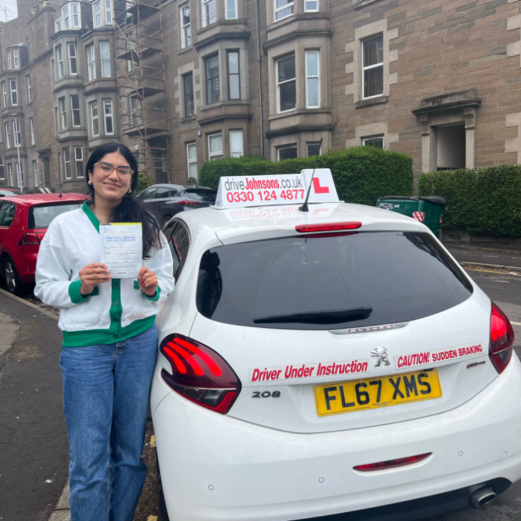 Dundee Driving Test Centre driveJohnson's