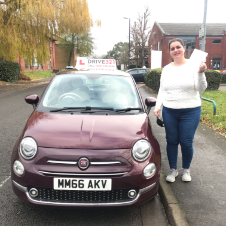Soraia Boldarin driving test pass photo of Soraia Boldarin