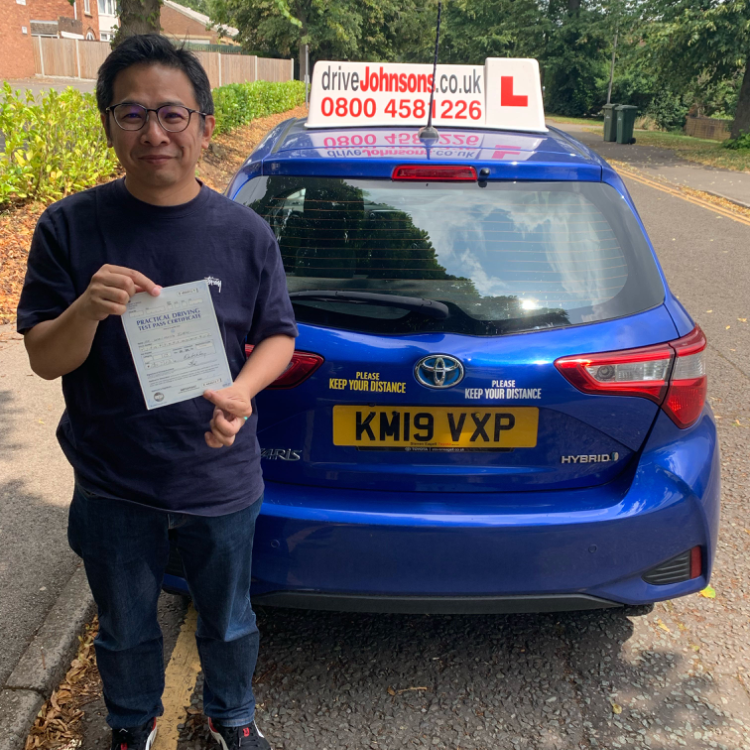 Milton Keynes Bletchley test centre driveJohnson
