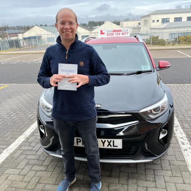Dundee Driving Test Centre driveJohnson's