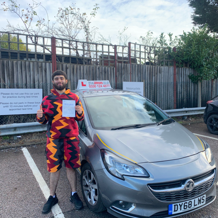 Chingford Driving Test Centre driveJohnson