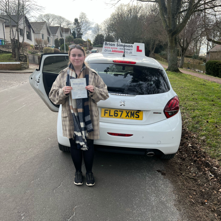 Dundee Driving Test Centre driveJohnson's