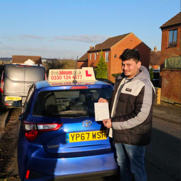 Milton Keynes Bletchley test centre driveJohnson