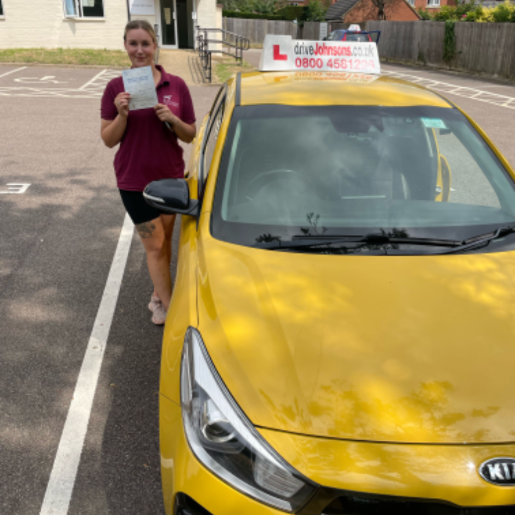 Milton Keynes Bletchley test centre driveJohnson