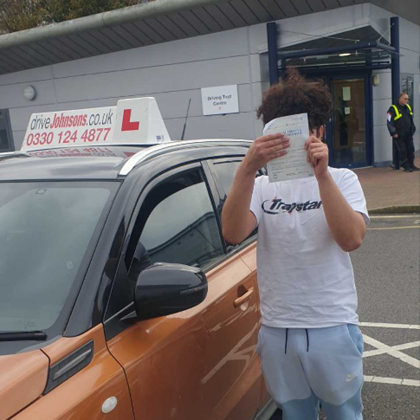 Uxbridge Driving Test Centre driveJohnson's