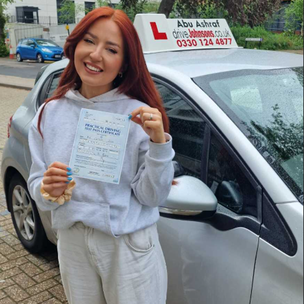 St Albans Driving Test Centre driveJohnson's