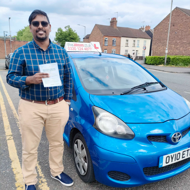 Milton Keynes Bletchley test centre driveJohnson