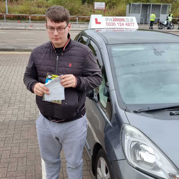 Chadderton Driving Test Centre driveJohnson's