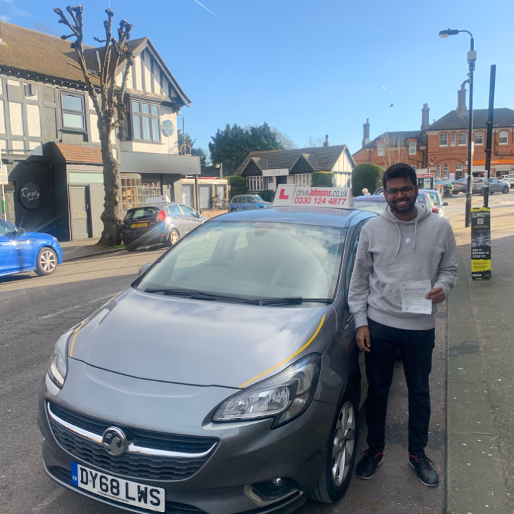 Chingford Driving Test Centre driveJohnson
