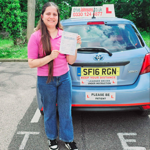 Milton Keynes Bletchley test centre driveJohnson