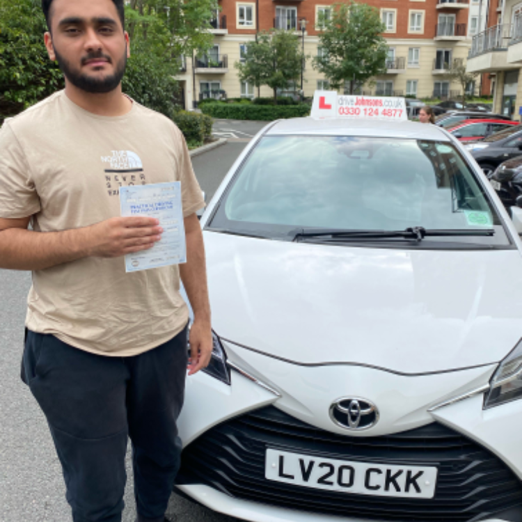 Hendon Driving Test Centre driveJohnson's